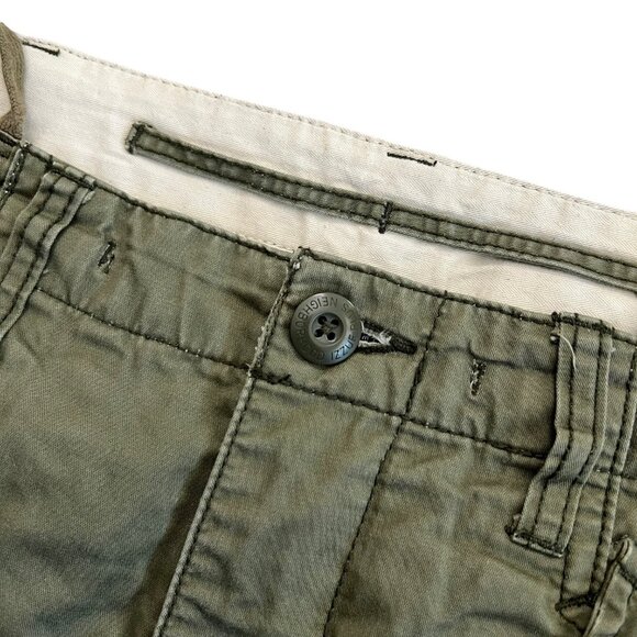 Neighborhood x NHIZ Izzue Mens Cargo Shorts Green L Streetwear Military Utility - Picture 7 of 16